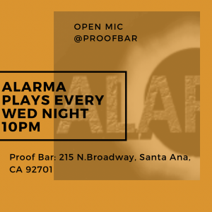 Every Wednesday Night 10PM at Proof Bar
